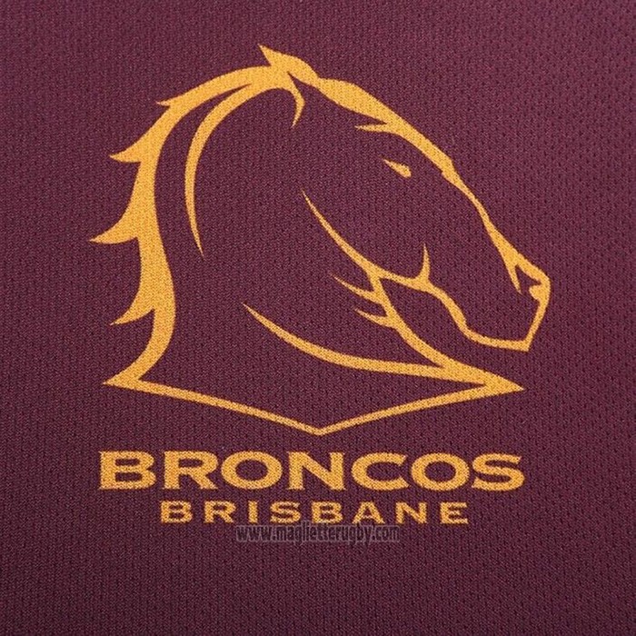 Maglia Brisbane Broncos Rugby 2020 Allenamento